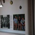 Custom timber display frame with integrated shelving and detailed mouldings, handcrafted by Newton Gordge Joinery.
